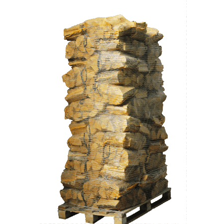 88 Netze Kammergetrocknetes gespalten Eiche Brennholz 25cm